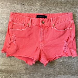 Y2K Juicy Jean Couture Pink Shorts Size 27